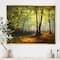 Designart - Summer Forest - Landscape Art Print Framed Canvas